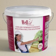 Купить Готовый клей Wellton AcouTherm® FIX для термоакустического флизелина Wellton AcouTherm® по доступной цене